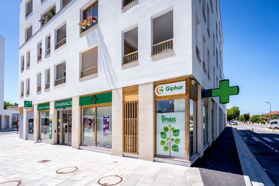 Immeuble neuf avec lots commerciaux géré pour Aquipierre et Idéal Groupe