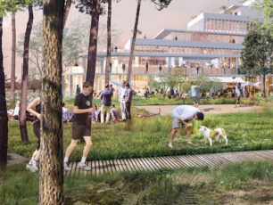 Perspective projet urbain